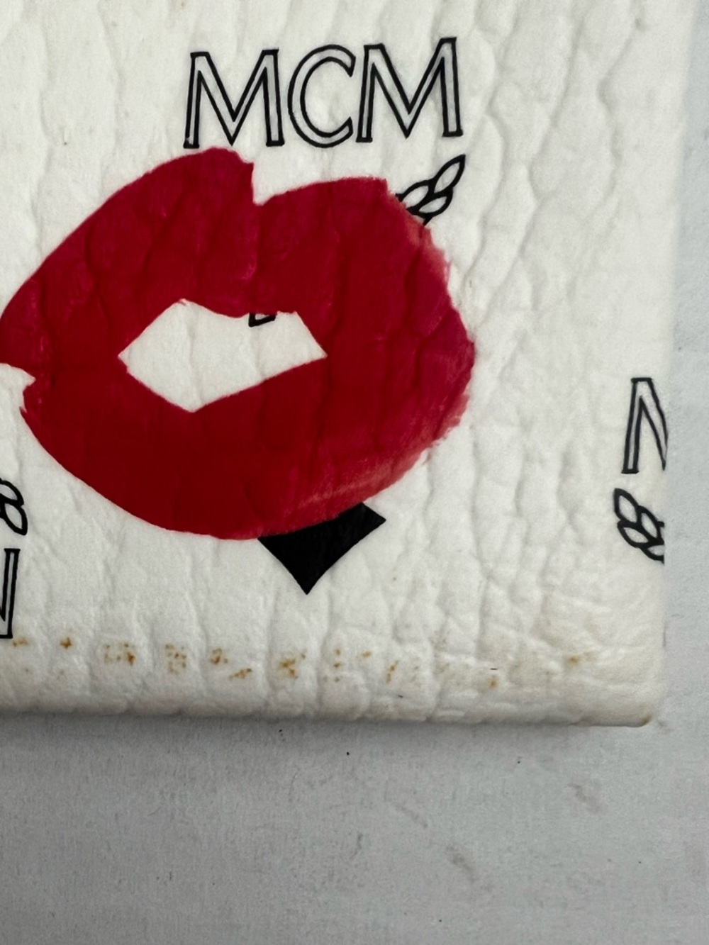 Authentic MCM Visetos Vogue Korea Limited Edition Zip Pouch by‎ Donald Robertson - Picture 5 of 6